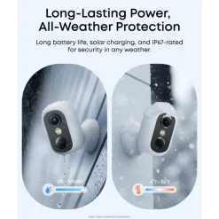 Eufy Kameraovervåking|Cam C35 Overvåkingssystem 2-pack