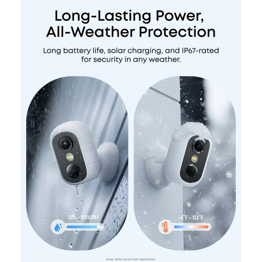 Eufy Kameraovervåking|Cam C35 Overvåkingssystem 2-pack