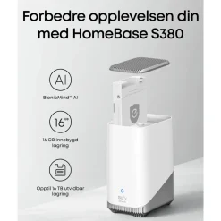 Eufy Alarmsystemer|Skimmingsbeskyttelse|Cam E40 Overvåkingssystem 4-pack