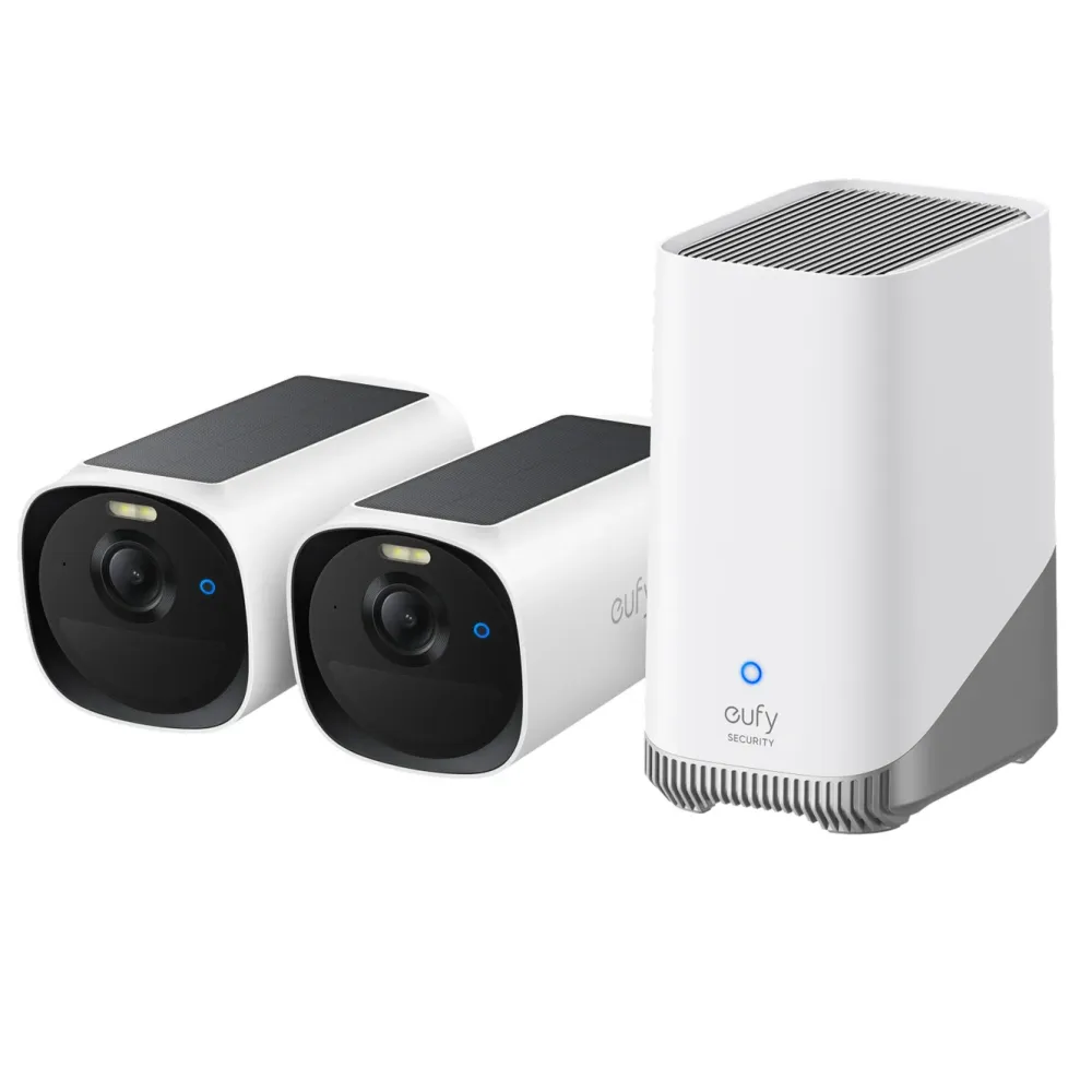 Eufy Kameraovervåking|Cam E40 Overvåkingssystem 2-pack