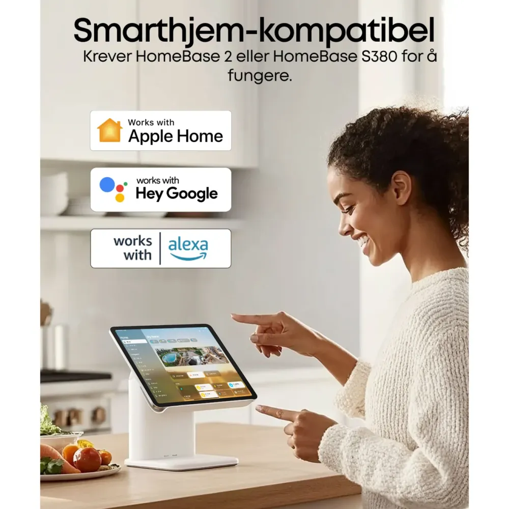Eufy Kameraovervåking|Cam E40 Overvåkingssystem 2-pack