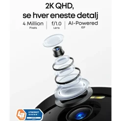 Eufy Kameraovervåking|Cam E40 Overvåkingssystem 3-pack