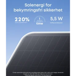 Eufy Kameraovervåking|Cam S4 Overvåkingssystem med solpanel 2-pack