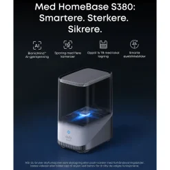 Eufy Kameraovervåking|Cam S4 Solo 3-i-1 overvåkingskamera med solpanel