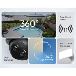 Eufy Kameraovervåking|Floodlight Camera E340