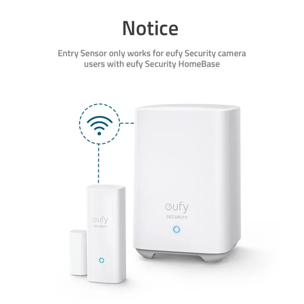 Eufy Smarte Sensorer|Smarte Alarmer|Security Dør- og vindussensor