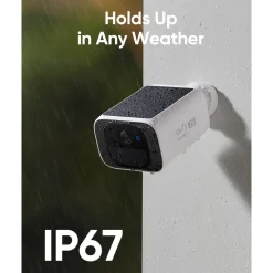 Eufy Alarmsystemer|Skimmingsbeskyttelse|SoloCam S220 Trådløst overvåkingskamera 2-pack