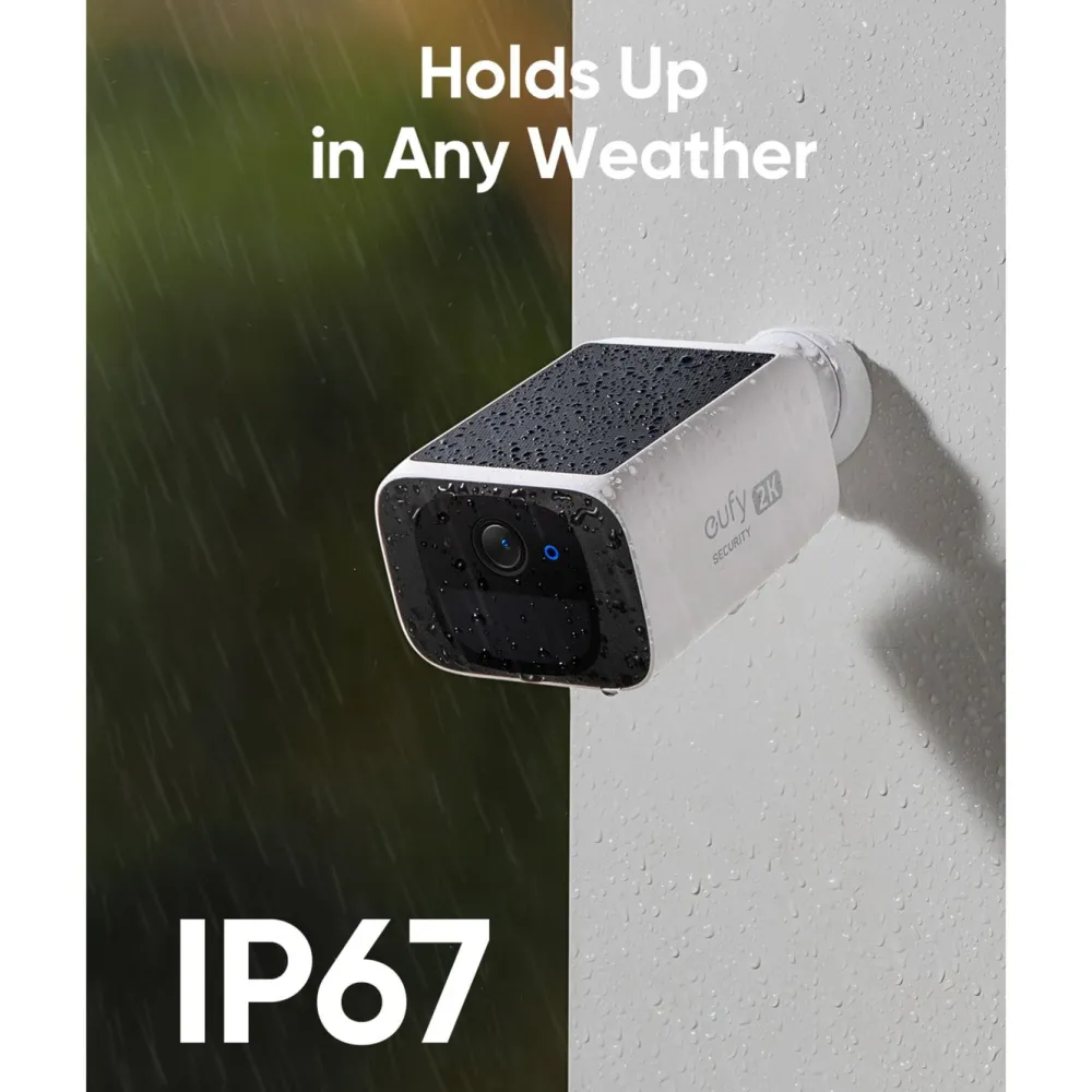 Eufy Alarmsystemer|Skimmingsbeskyttelse|SoloCam S220 Trådløst overvåkingskamera 2-pack