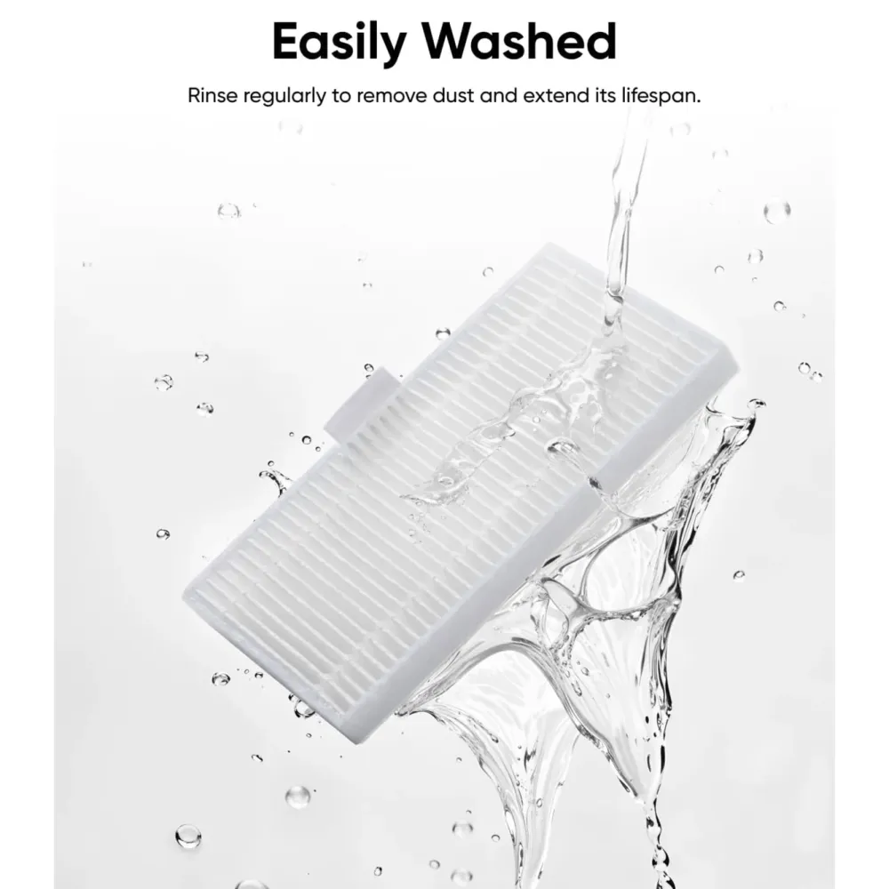 Eufy Rengjøring|Robotstøvsuger|Vaskbare filtre for Omni C20 (2-pk.)