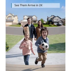 Eufy Smart Dørklokke|Smart Dørklokke|Video Doorbell 2K Add-on