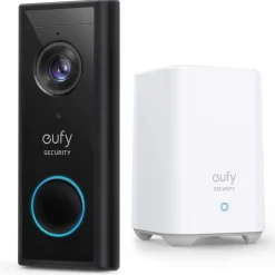 Eufy Smart Dørklokke|Smart Dørklokke|Video Doorbell 2K med basestasjon