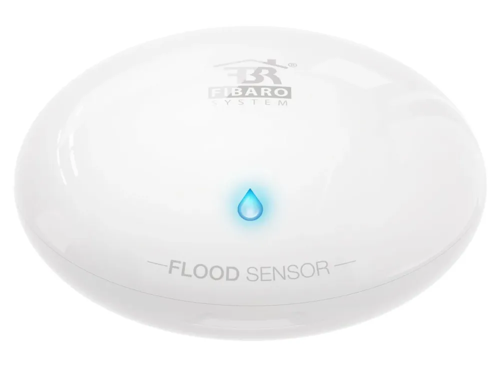 Fibaro Smarte Sensorer|Vannalarm|Z-wave-vannalarm