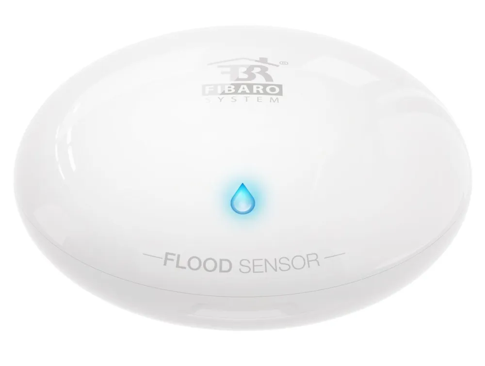 Fibaro Smarte Sensorer|Vannalarm|Z-wave-vannalarm