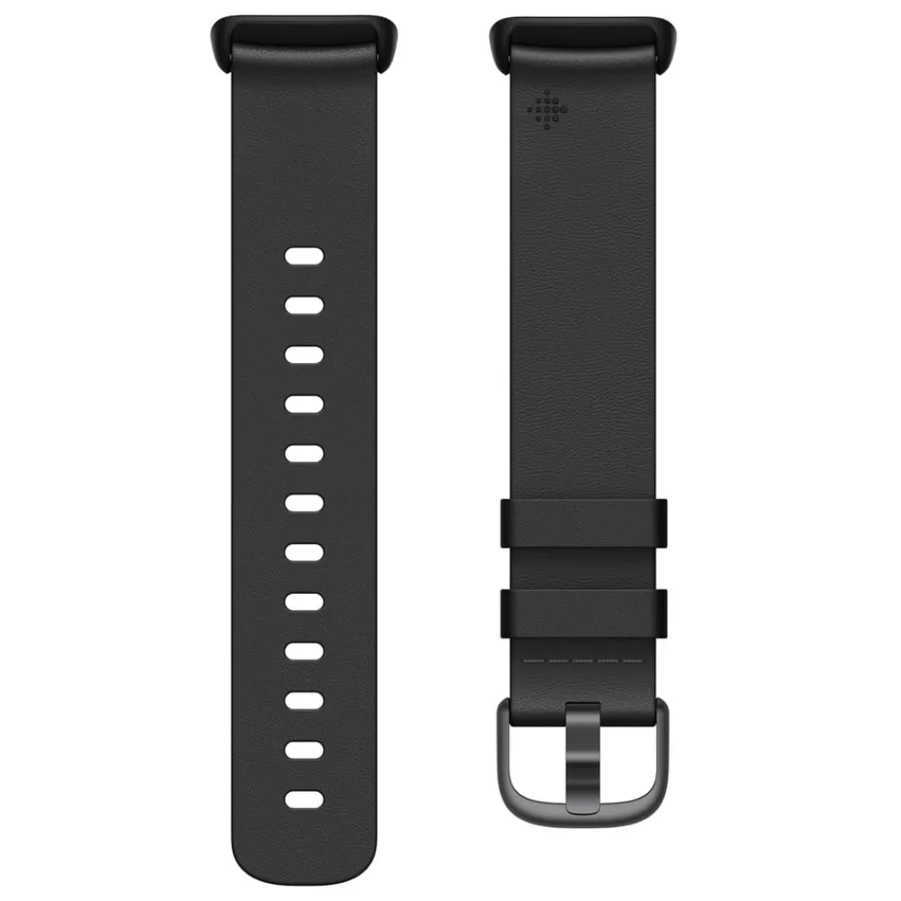Fitbit Smartklokker Og Ringer|Charge 5 Armbånd i Horween-skinn - Svart S