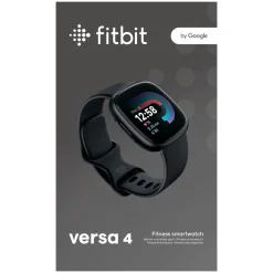 Fitbit Smart Ring|Smartklokker Og Ringer|Versa 4 Aktivitetsklokke Black/Graphite