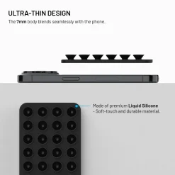 Fixed Iphone-Tilbehør|Mobiltelefonholder|MagMate MagSafe sugekoppfeste med magnetfeste