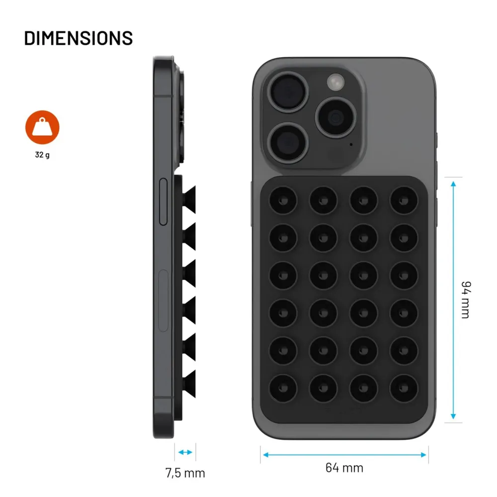 Fixed Iphone-Tilbehør|Mobiltelefonholder|MagMate MagSafe sugekoppfeste med magnetfeste