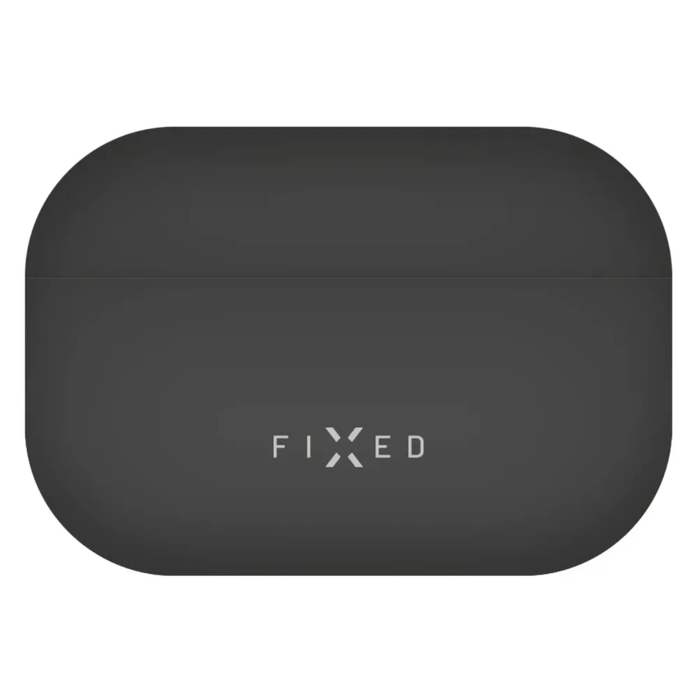 Fixed Dataheadset|Hodetelefoner Og Hodesett|Silky silikonetui for Apple AirPods Pro 3 Svart