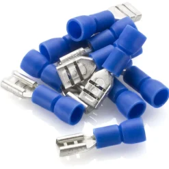 Kjell Biltilbehør|Verktøy|Flatstifthylse blå 10-pk. 4,8 mm