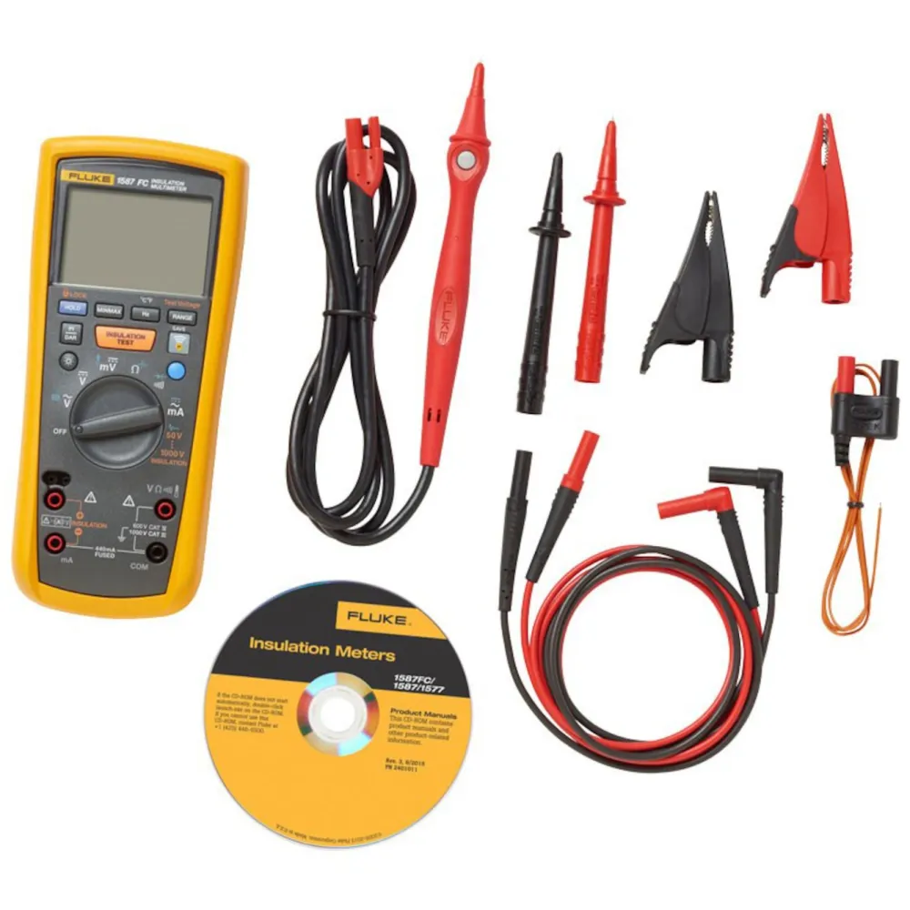 Fluke Måleinstrumenter|1587 FC Isolasjonstester