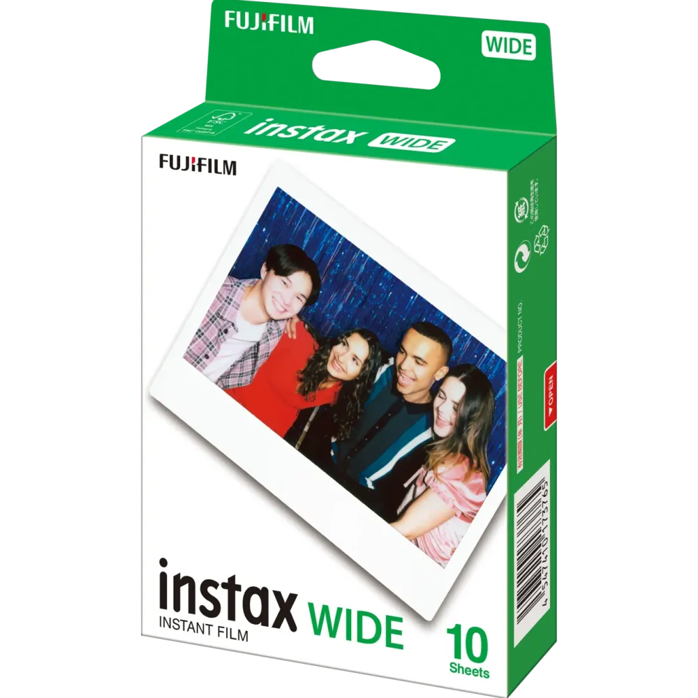 Fujifilm Skrivere Og Tilbehør|instax Link WIDE grå inkludert 10-pk. film