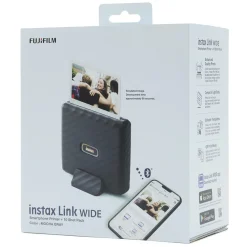 Fujifilm Skrivere Og Tilbehør|instax Link WIDE grå inkludert 10-pk. film