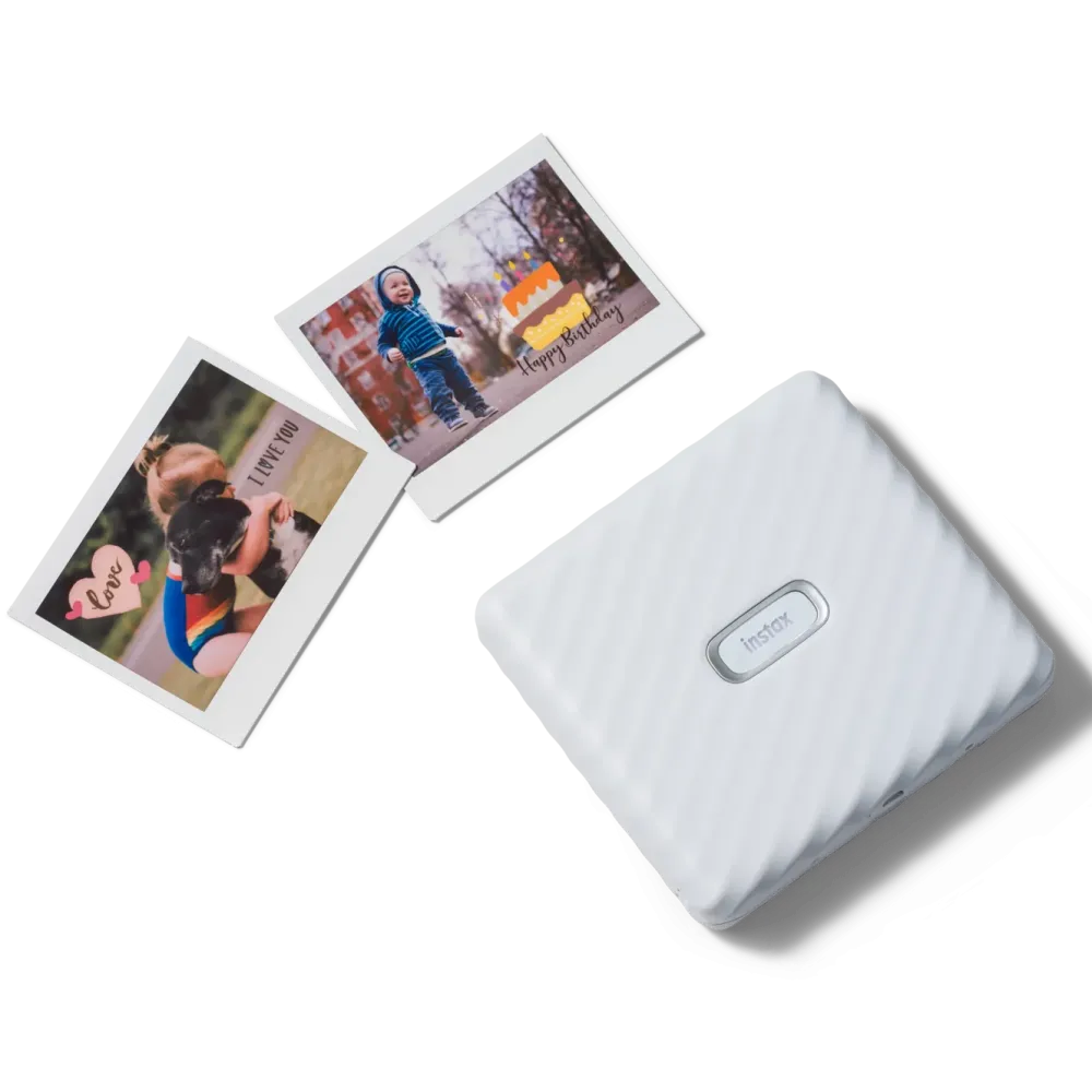Fujifilm Foto Og Video|Skrivere Og Tilbehør|Instax Link Wide Hvit
