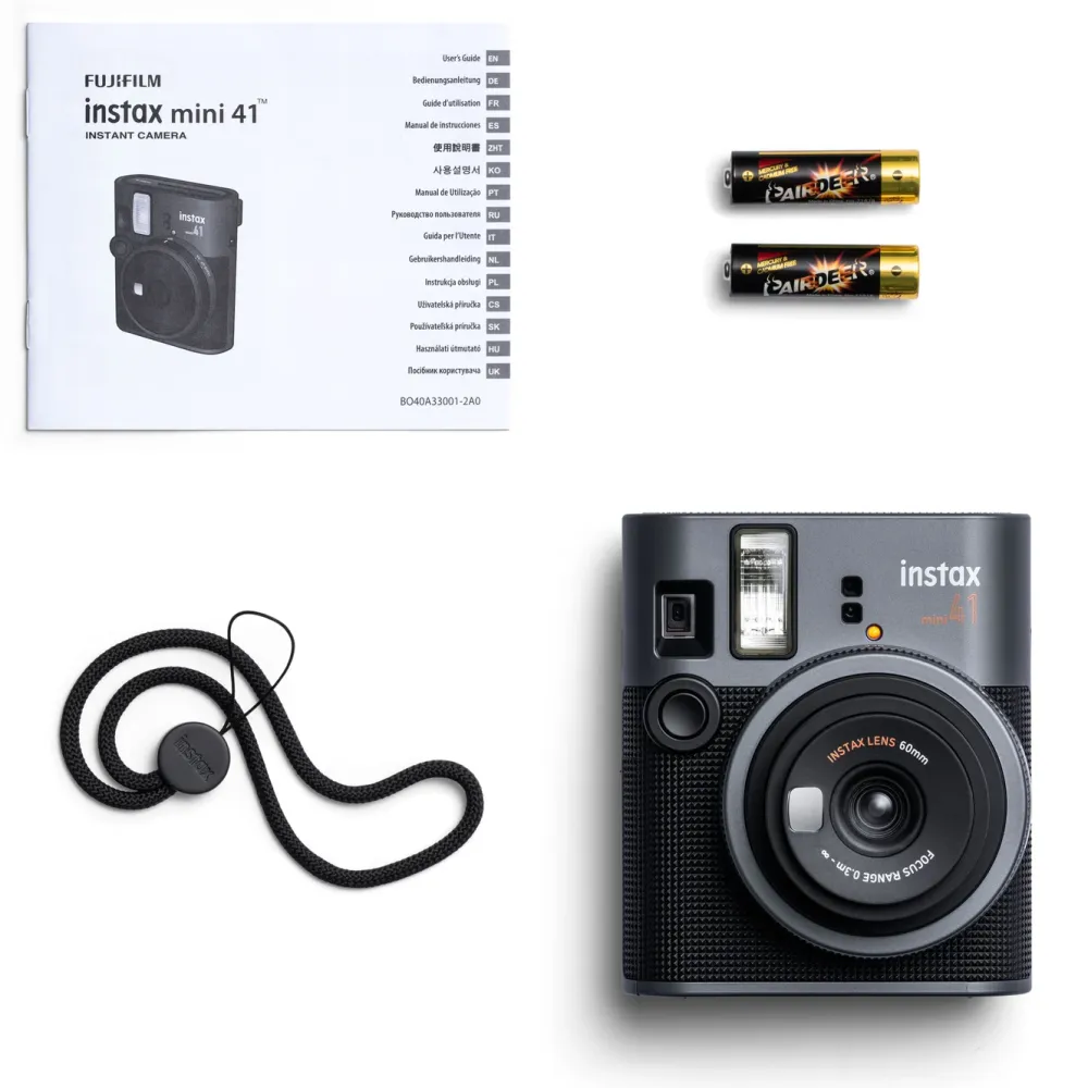 Fujifilm Foto Og Video|Instax mini 41 Direktefilmkamera