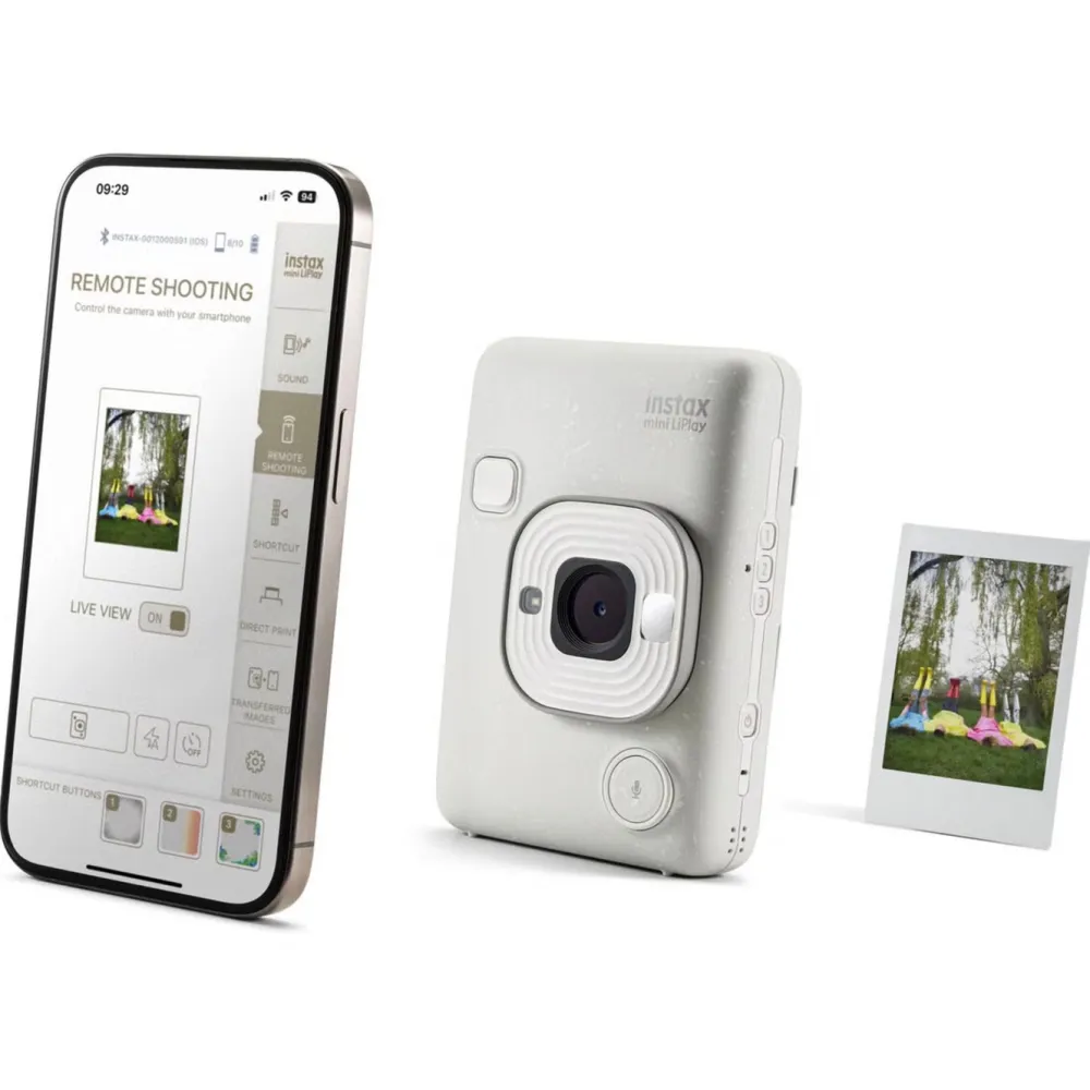 Fujifilm Rengjøring|Foto Og Video|Instax Mini LiPlay. Hybrid instantkamera og smarttelefonskriver