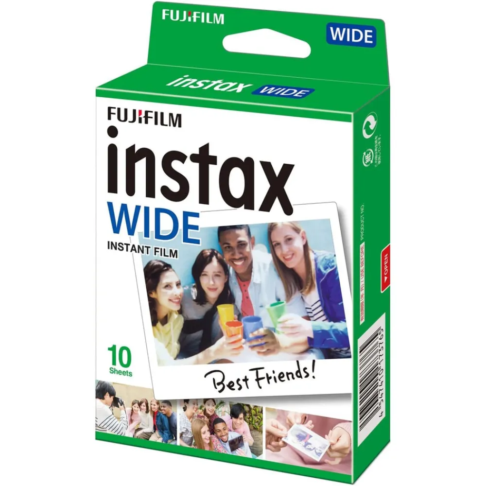 Fujifilm Skrivere Og Tilbehør|Instax Wide film 10-pk.