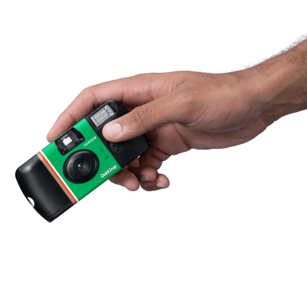 Fujifilm Foto Og Video|QuickSnap Flash Engangskamera 27 bilder 2-pk.