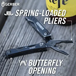 Gerber Verktøy|Dime Micro Multiverktøy 12 funksjoner