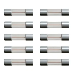 Kjell Elektronikk|Glassrørsikring 5 x 20 mm 15/16 A Trege (T) 10-pk.