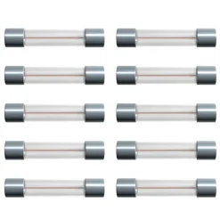 Kjell Elektronikk|Glassrørsikring 6 x 32 mm 8 A treg Trege (T) 10-pack