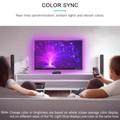 Gledopto Tv Og Tilbehør|HDMI Sync Box Kit med 5 m RGB-list