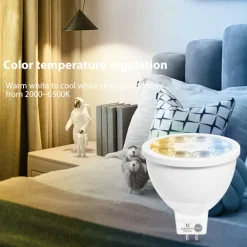 Gledopto Smart Belysning|Smart Belysning|Smart MR16 12 V LED-pære RGB+CCT 250 lm