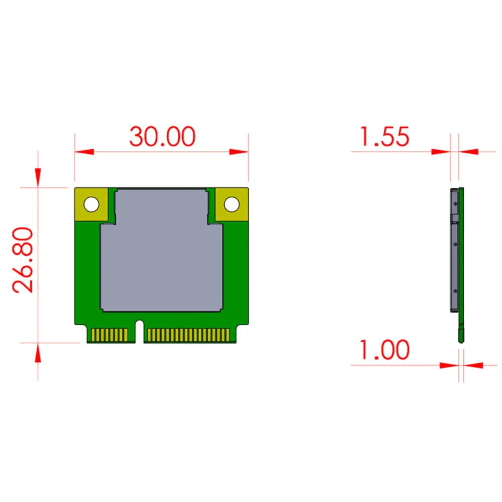 Google Ettkortsdatamaskin|Coral Mini Pcie Accelerator