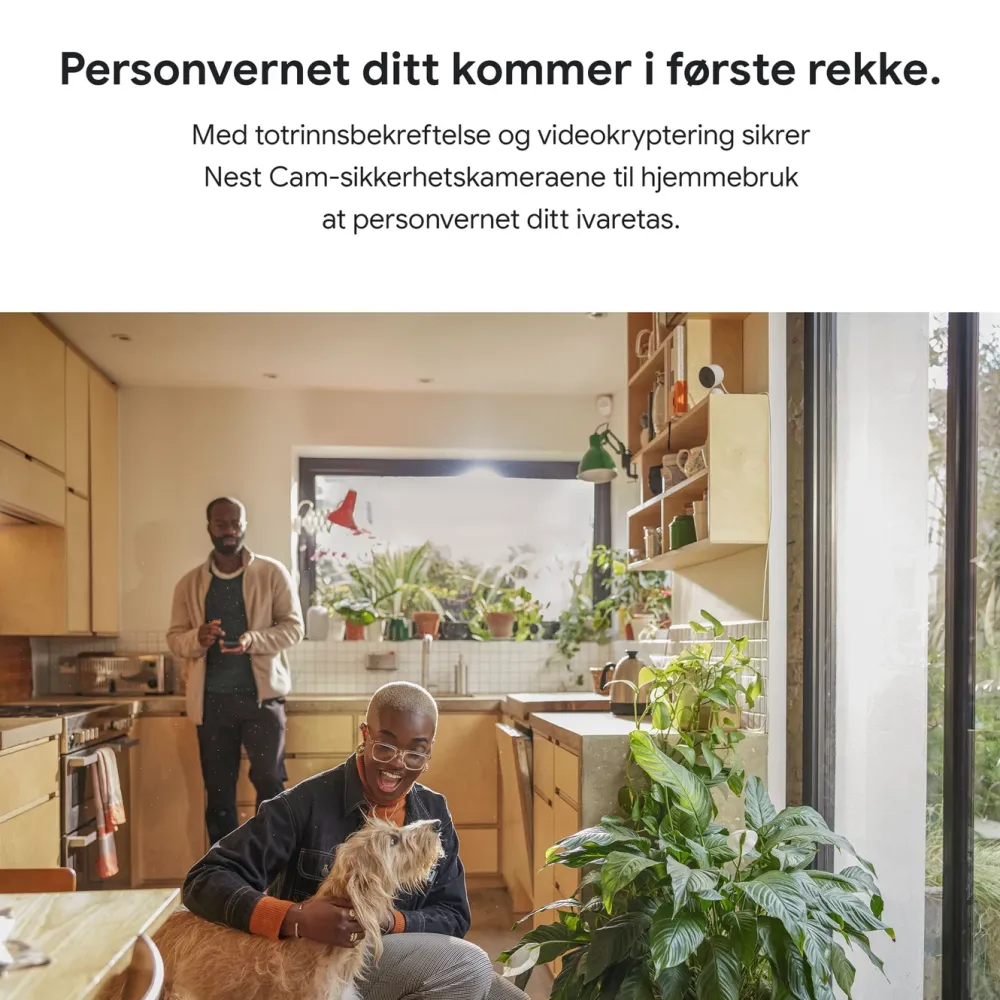 Google Nest Kameraovervåking|Cam Indoor