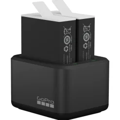 Gopro Foto Og Video|Daul Battery Charger + Enduro Batteri