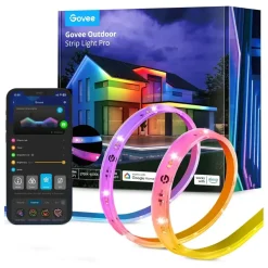 Govee Lyslenker|Led-Lister|Outdoor Strip Light Pro RGBICWW 10 m
