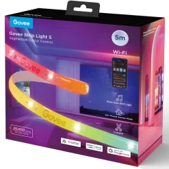 Govee Smart Belysning|Lyslenker|RGBIC LED Lightstrip 5 m