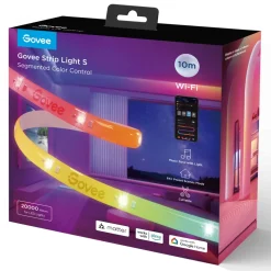 Govee Led-Lister|Smart Belysning|RGBIC LED Lightstrip 10 m