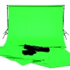 Kjell Foto Og Video|Streaming|Greenscreen 2 x 3 m – med stativ