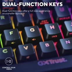GXTrust Tastatur|Gaming Tastatur|Acira GXT867 Tastatur 60 %
