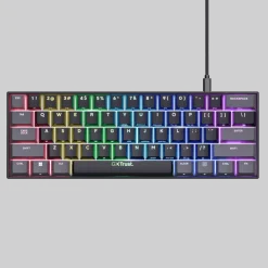 GXTrust Tastatur|Gaming Tastatur|Acira GXT867 Tastatur 60 %