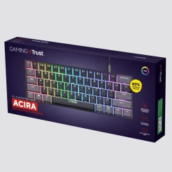 GXTrust Tastatur|Gaming Tastatur|Acira GXT867 Tastatur 60 %