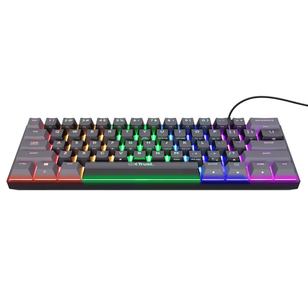 GXTrust Tastatur|Gaming Tastatur|Acira GXT867 Tastatur 60 %