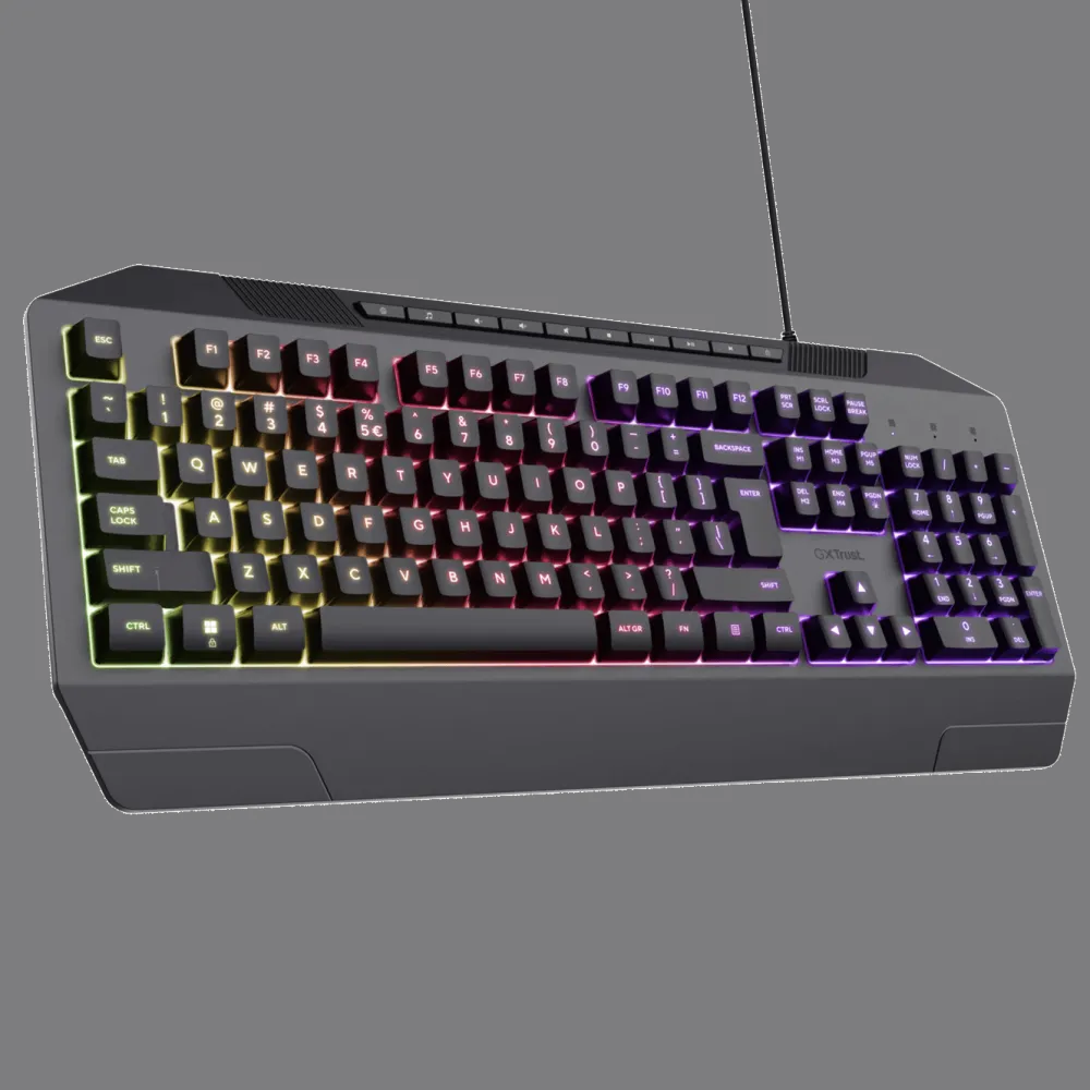GXTrust Tastatur|Gaming Tastatur|GXT 836 Evocx RGB gamingtastatur