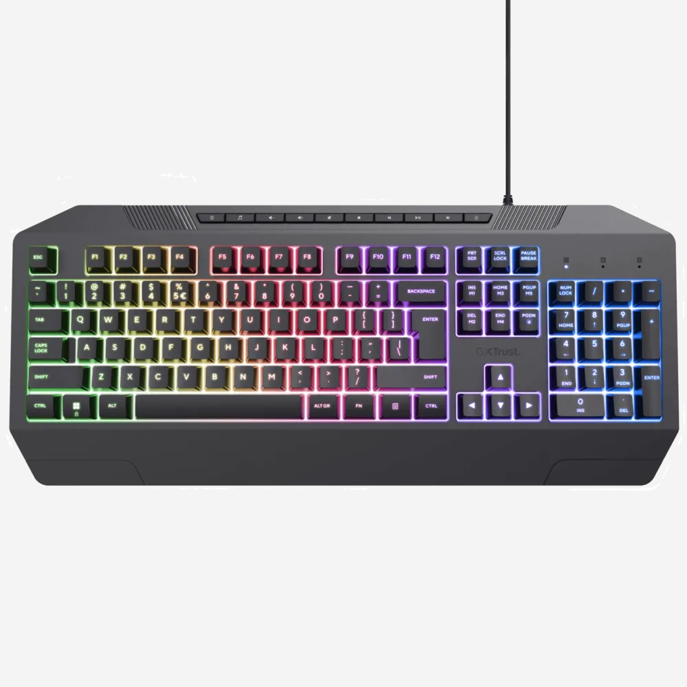 GXTrust Tastatur|Gaming Tastatur|GXT 836 Evocx RGB gamingtastatur