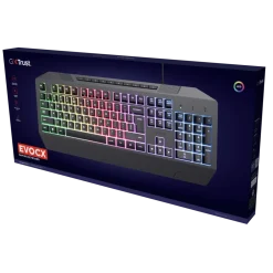 GXTrust Tastatur|Gaming Tastatur|GXT 836 Evocx RGB gamingtastatur
